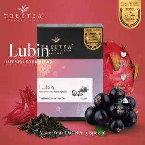 LUBIN -Tea Blend Blackcurrant Flavour
