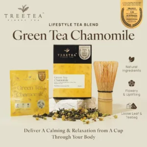 GREEN TEA CHAMOMILE - Blend Flowery Flavour