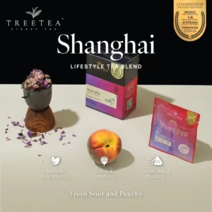 SHANGHAI - Tea Blend Peach Flavour